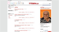 Desktop Screenshot of intriky.blog.tyden.cz