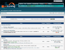 Tablet Screenshot of pctforum.tyden.cz