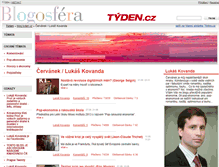 Tablet Screenshot of kovanda.blog.tyden.cz