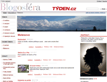 Tablet Screenshot of matesovo.blog.tyden.cz