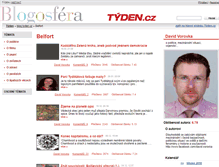 Tablet Screenshot of belfort.blog.tyden.cz