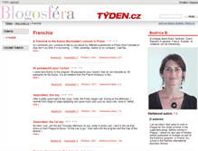 Tablet Screenshot of frenchie.blog.tyden.cz